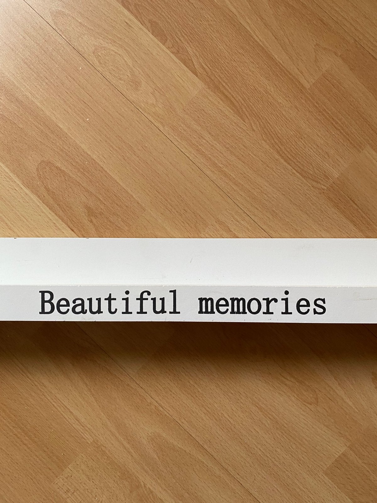 Houten WANDHOUDER/ br 1 mtr voor o.a.FOTO’s, Ophalen of Verzenden, Zo goed als nieuw