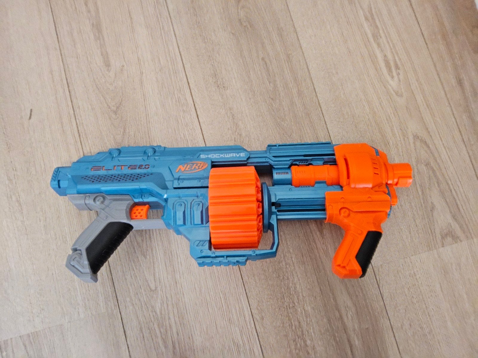 Nerf Elite 2.0 Shockwave RD-15 Blaster, Ophalen of Verzenden, Gebruikt, Jongen of Meisje