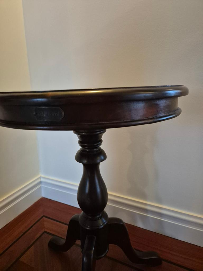 Klein rond brocante tafeltje, Antiek en Kunst, Curiosa en Brocante, Ophalen