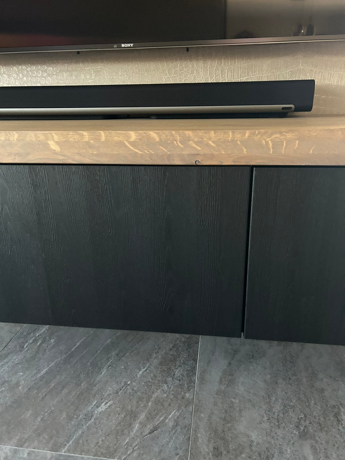 Besta deurtjes zwart 60x38 cm, Ophalen, Zo goed als nieuw