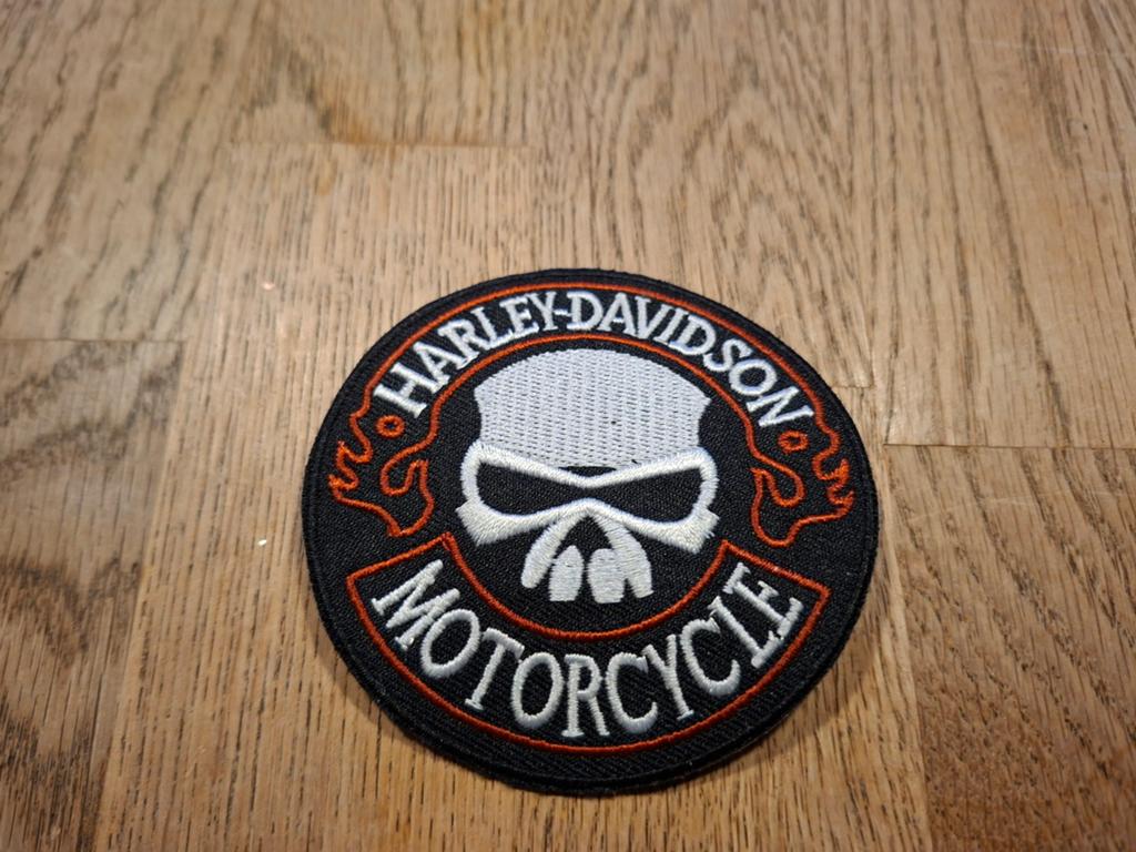 Stoffen strijkemblemen Harley Davidson, Ophalen of Verzenden, Nieuw