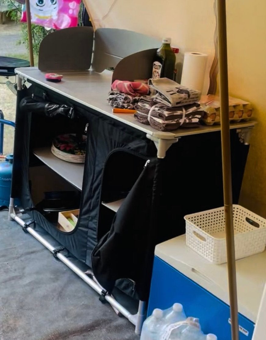 Camping keuken, Ophalen, Zo goed als nieuw, Campingkast