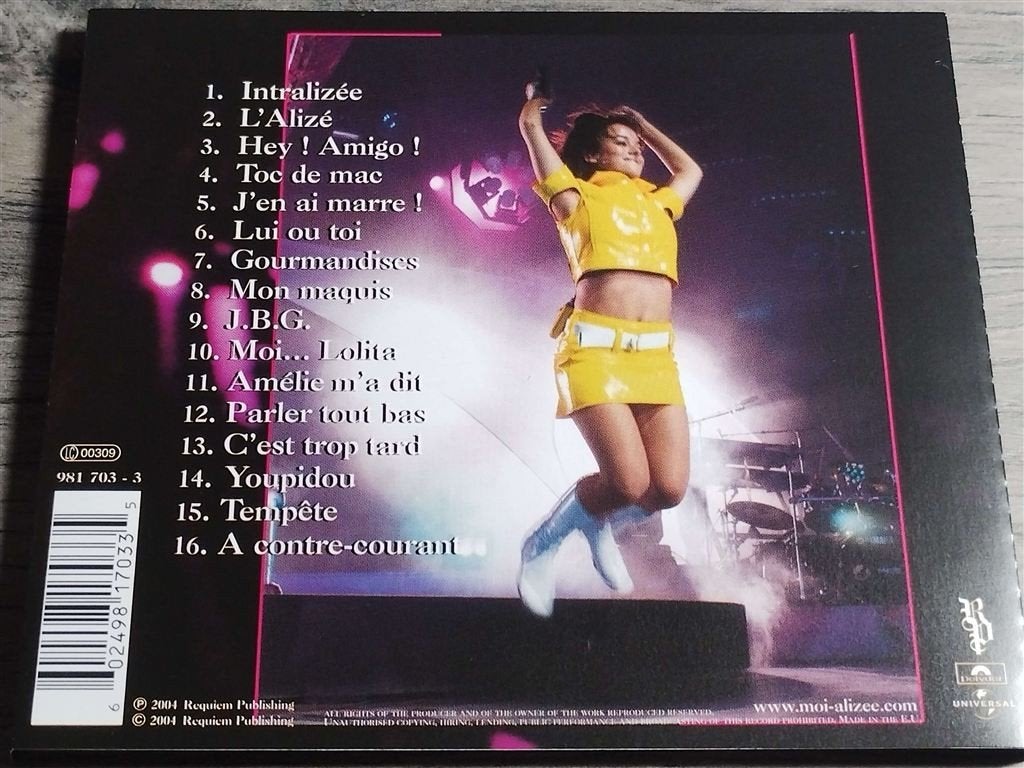 Alizee ‎– En Concert, Cd's en Dvd's, Ophalen of Verzenden, Zo goed als nieuw
