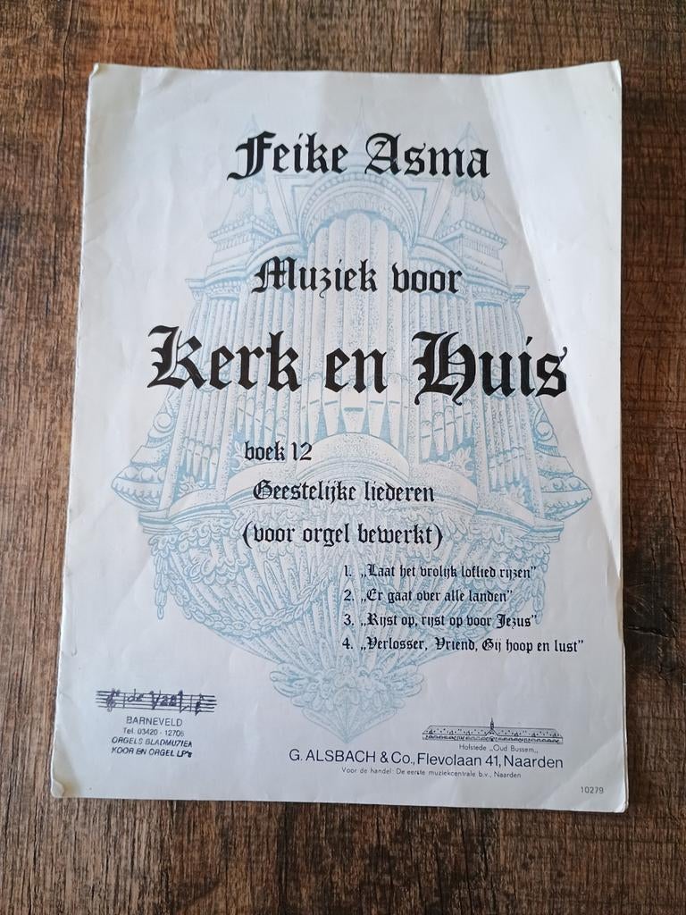Feike Asma - boek 12, Muziek en Instrumenten, Bladmuziek, Ophalen of Verzenden, Gebruikt