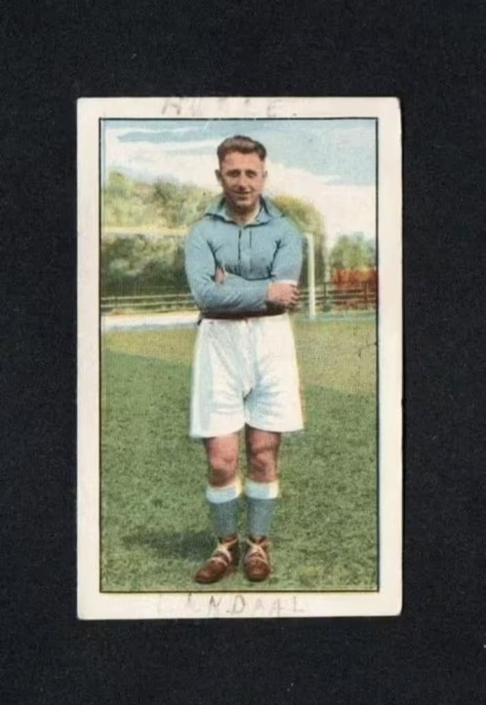 Voetbalplaatje G. Landaal AGOVV Apeldoorn (137)., Ophalen of Verzenden, Zo goed als nieuw