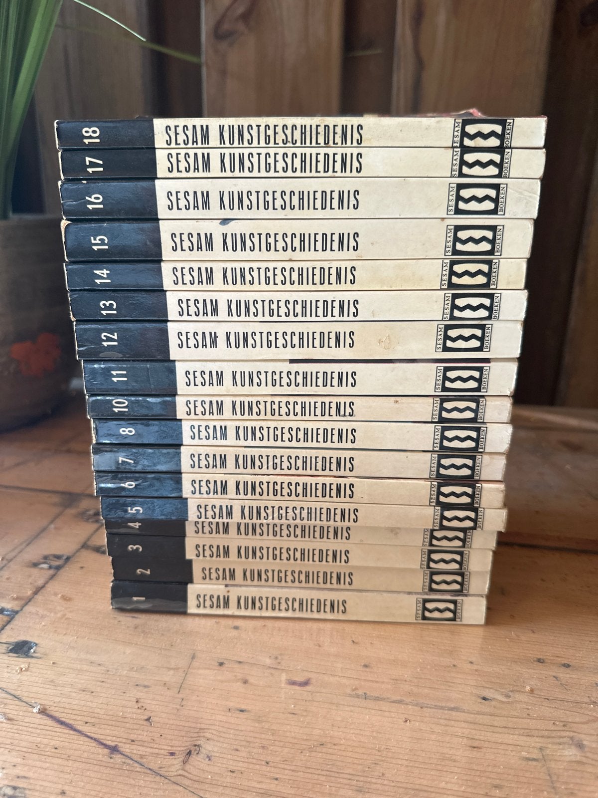 Sesam Kunstgeschiedenis complete serie 1-18, Ophalen of Verzenden, Gelezen, Overige onderwerpen
