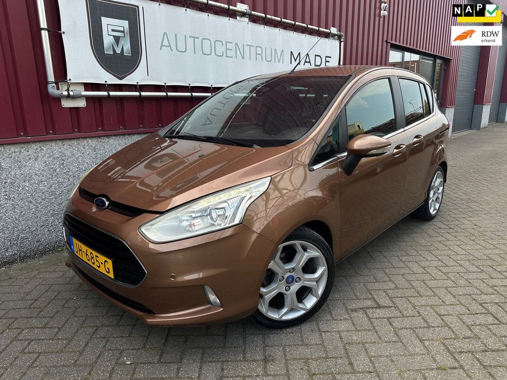 Ford B-Max 1.0 EcoBoost Titanium First Edition // PDC // Cli, Auto's, Ford, Voorwielaandrijving, Euro 5, Stof, Gebruikt