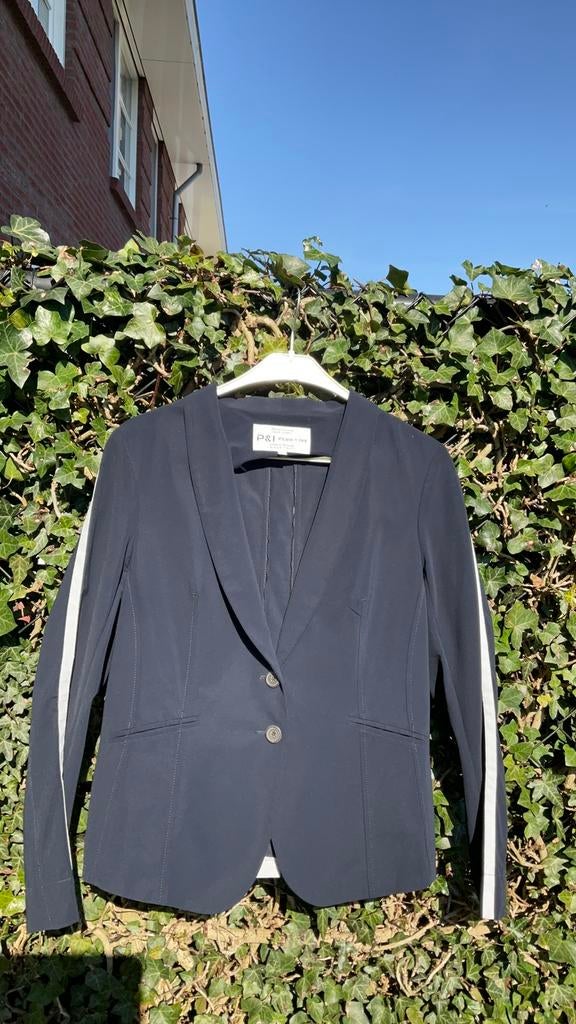 Penn & Ink jasje, Kleding | Dames, Jasjes, Kostuums en Pakken, Blauw, Maat 42/44 (L), Ophalen of Verzenden, Zo goed als nieuw