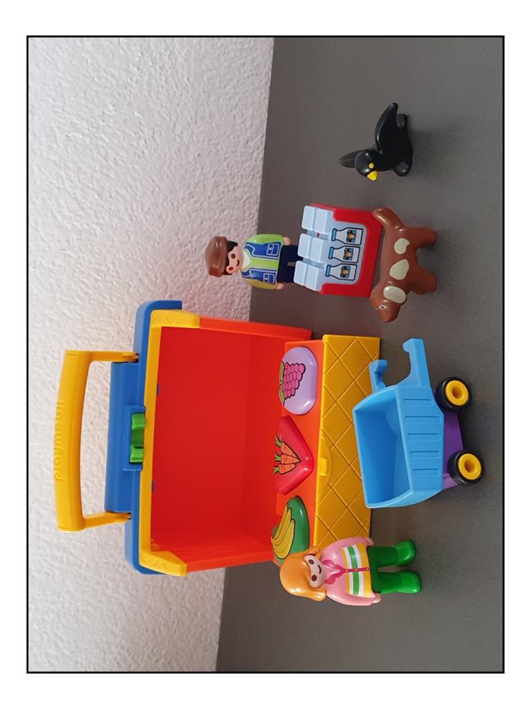 Playmobil marktkraam, Ophalen of Verzenden, Zo goed als nieuw