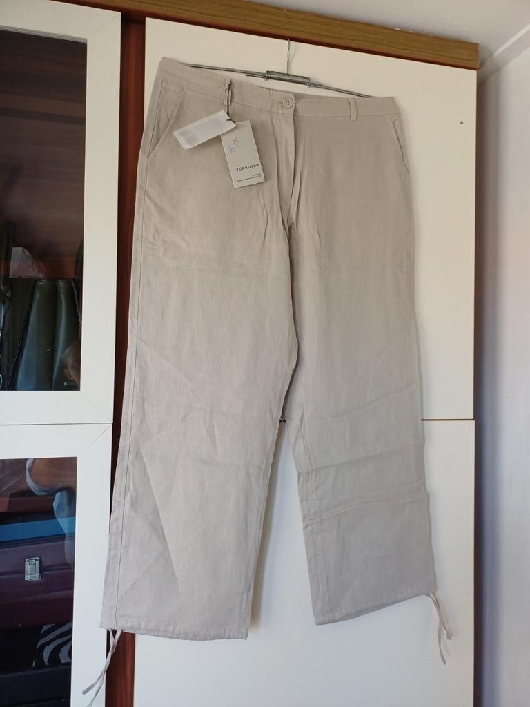 TURNOVER BROEK. NIEUW, Ophalen of Verzenden, Nieuw, Maat 42/44 (L), Lang