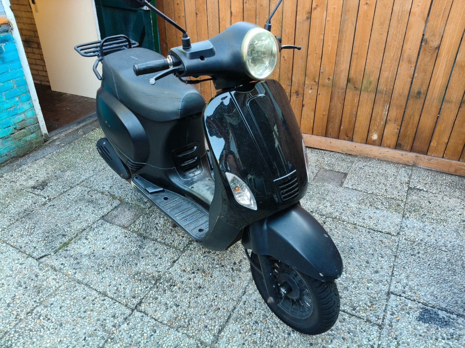 Zwarte Scooter - Gebruikt, Goede Staat, Ophalen, Gebruikt, Benzine, Overige merken