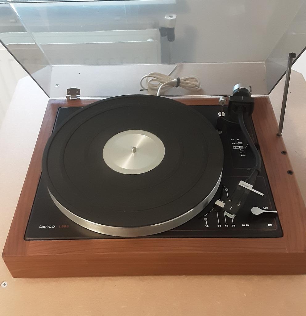 LENCO L58 S  IDLER PLATENSPELER VINTAGE, Ophalen, Zo goed als nieuw, Platenspeler, Overige merken