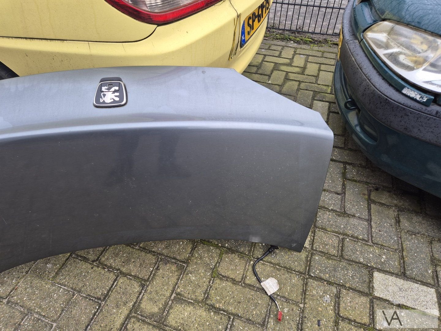 Peugeot 406 coupe 1997 - 2005 achterklep GRIS HADES €50, Auto-onderdelen, Carrosserie en Plaatwerk, Gebruikt, -, Ophalen of Verzenden