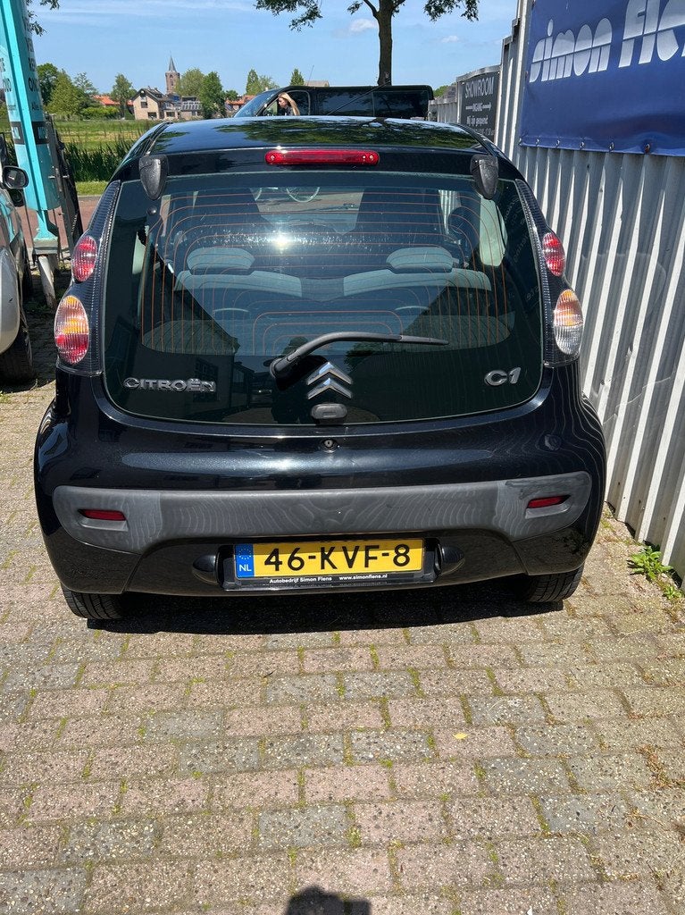 Citroen C1 1.0-12V Séduction*NWE Koppeling*, Auto's, Voorwielaandrijving, Stof, Gebruikt, Zwart