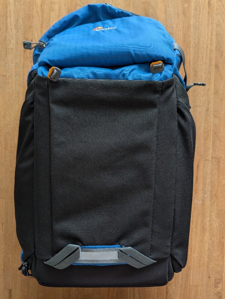 Lowepro Photo Active BP 200 AW Blauw/ Zwart, Lowepro, Nieuw, Ophalen of Verzenden, Zijvakken