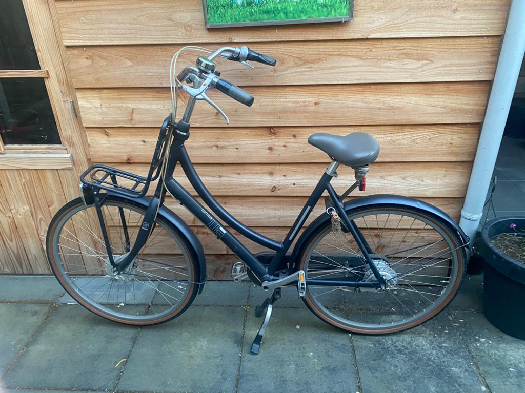 Cortina U5 Damesfiets - Donkerblauw met  versnelling !, Fietsen en Brommers, Fietsen | Dames | Damesfietsen, Overige merken, Versnellingen