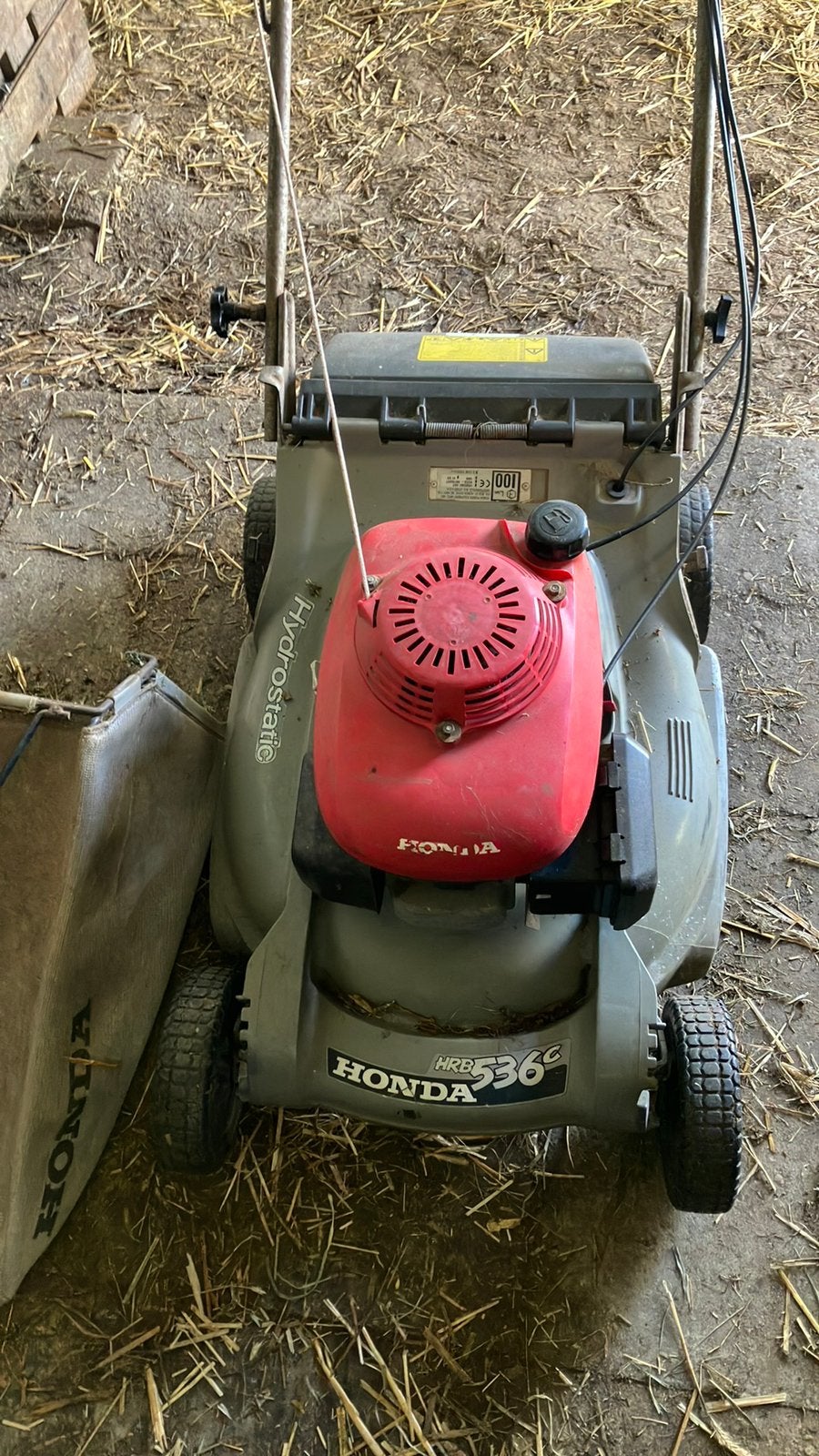 Honda grasmaaier 536C, Ophalen, Zo goed als nieuw
