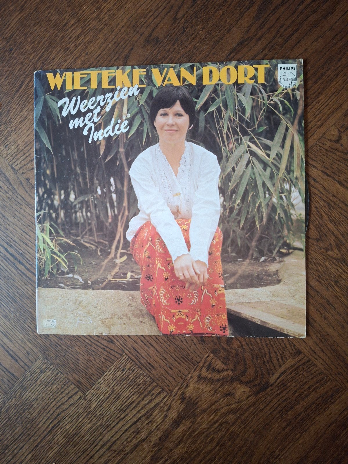Wieteke van Dort - Weerzien met Indië LP (Philips), Cd's en Dvd's, LP, Gebruikt, Overige genres, Ophalen of Verzenden