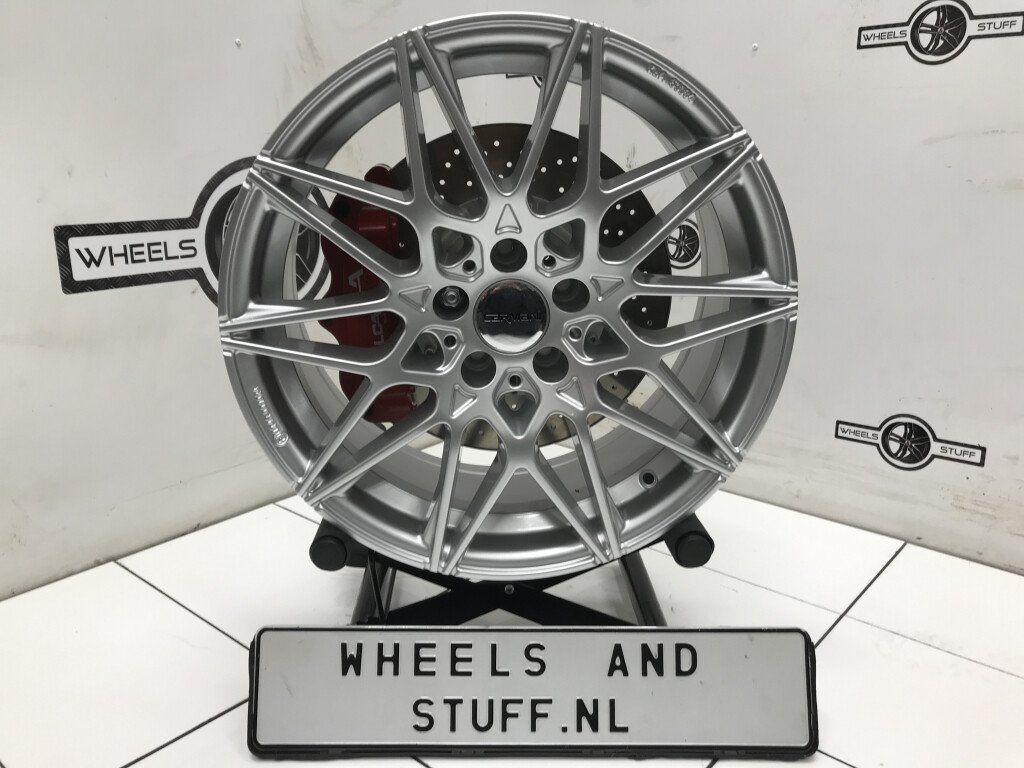 Carmani lichtmetaal velgen 18"inch 5x112 mercedes audi VW, Auto-onderdelen, Banden en Velgen, Ophalen, Gebruikt, 18 inch, Velg(en)