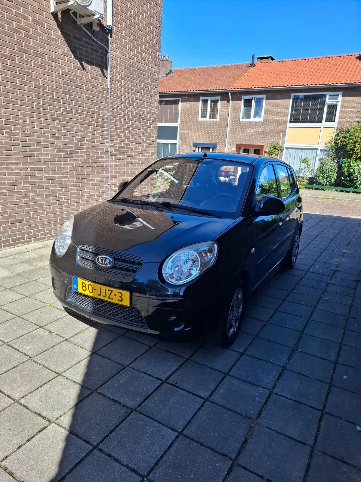 Kia Picanto 1.0 2009 Zwart, Voorwielaandrijving, 4 cilinders, 400 kg, Zwart