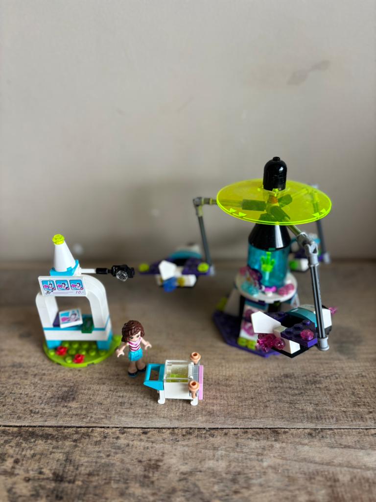 Lego Friends Pretpark Ruimtevlucht 41128 (incompleet), Gebruikt, Lego, Friends, Ophalen of Verzenden