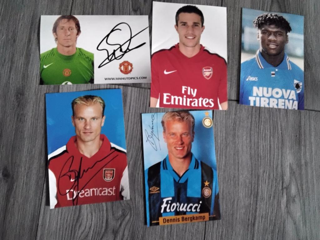 Fotokaarten van Nederlandse voetballers, Ophalen of Verzenden