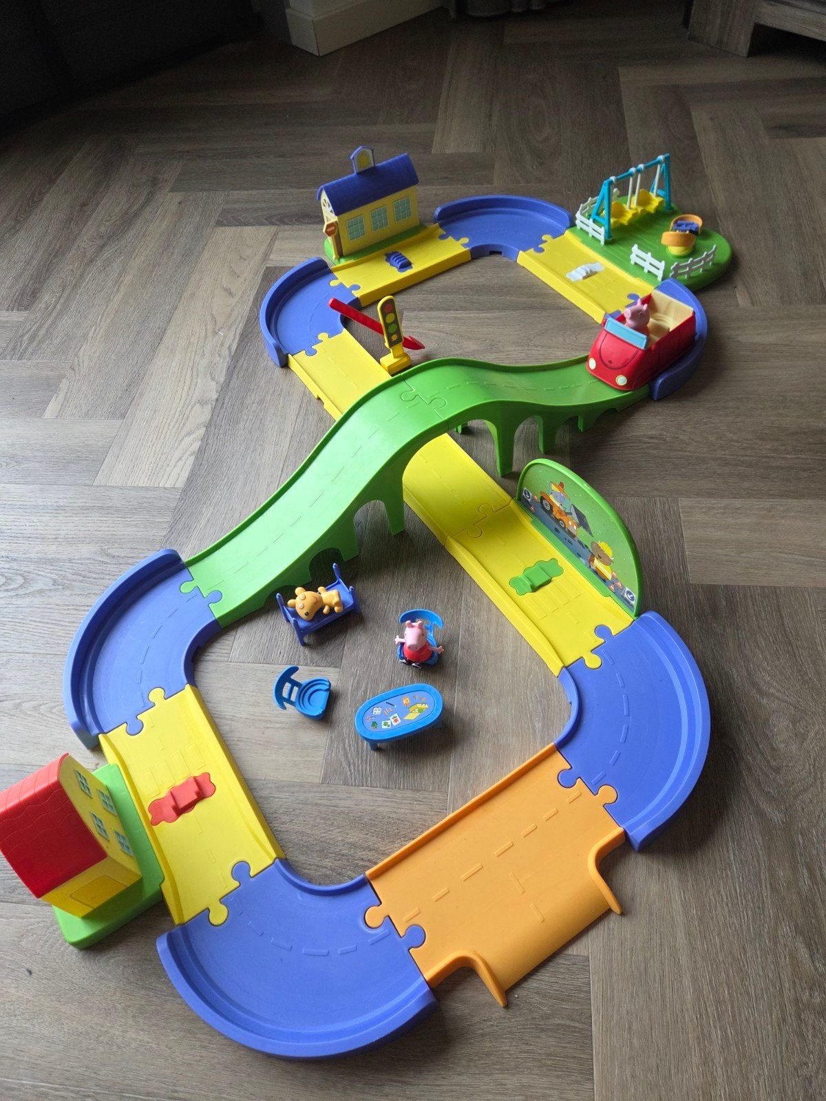 peppa pig baan, Ophalen, Gebruikt