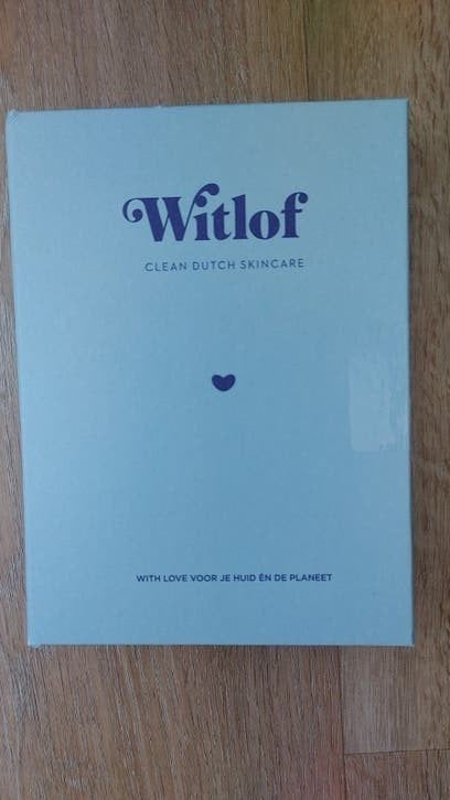 *NIEUW* Witlof Clean Dutch Skincare set, Ophalen of Verzenden, Nieuw, Gehele gezicht, Verzorging