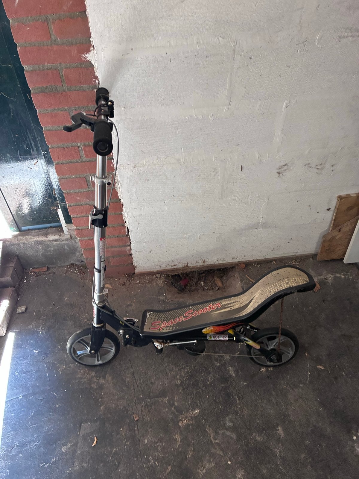 Space Scooter - Gebruikte step met kettingaandrijving, Fietsen en Brommers, Ophalen of Verzenden, Gebruikt, Gewone step