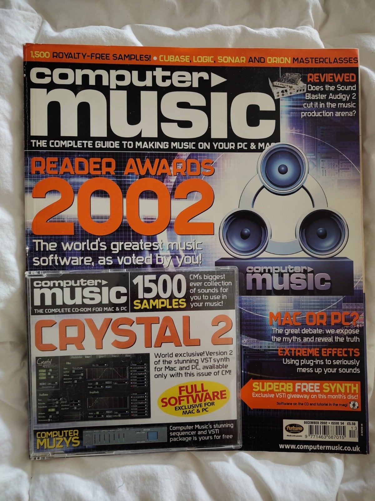 Computer Music Magazine - Reader Awards 2002, Boeken, Ophalen of Verzenden, Gelezen