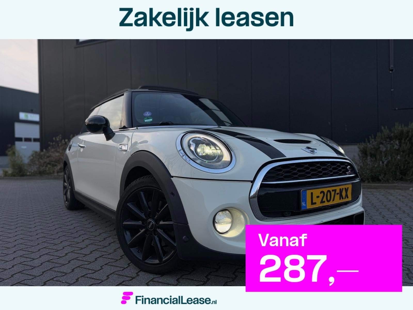 Mini Mini 2.0 Cooper S Chili Serious Business, Auto's, Mini, Bedrijf, Lease, Financial lease, Cooper S, ABS, Adaptive Cruise Control