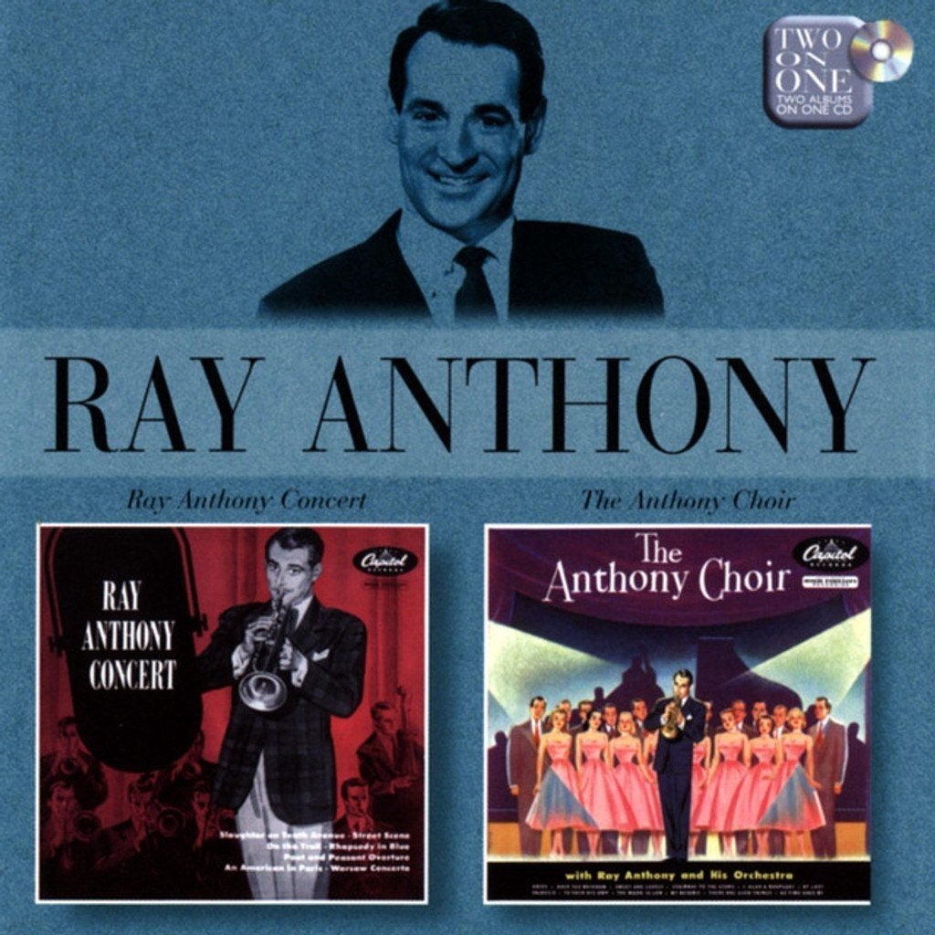 Ray Anthony – Ray Anthony Concert / The Anthony Choir, Ophalen of Verzenden, Zo goed als nieuw, Jazz