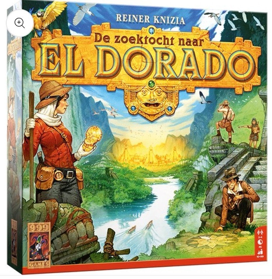 El Dorado Bordspel - Nieuw in verpakking - Uitverkoop!, Ophalen of Verzenden, Nieuw, 999 Games