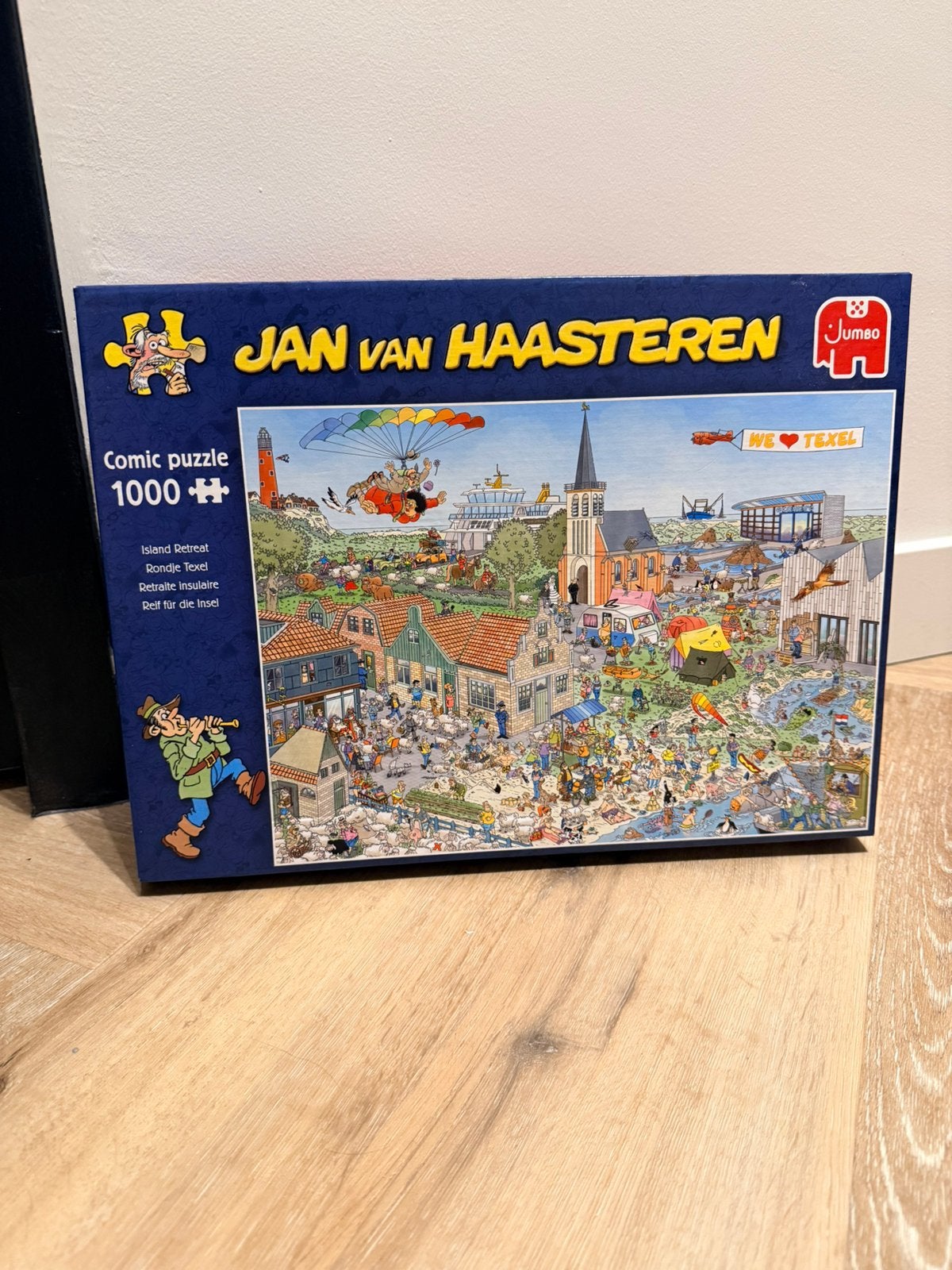 Jan van Haasteren- 1000 stukjes, Ophalen of Verzenden, 500 t/m 1500 stukjes, Zo goed als nieuw, Legpuzzel