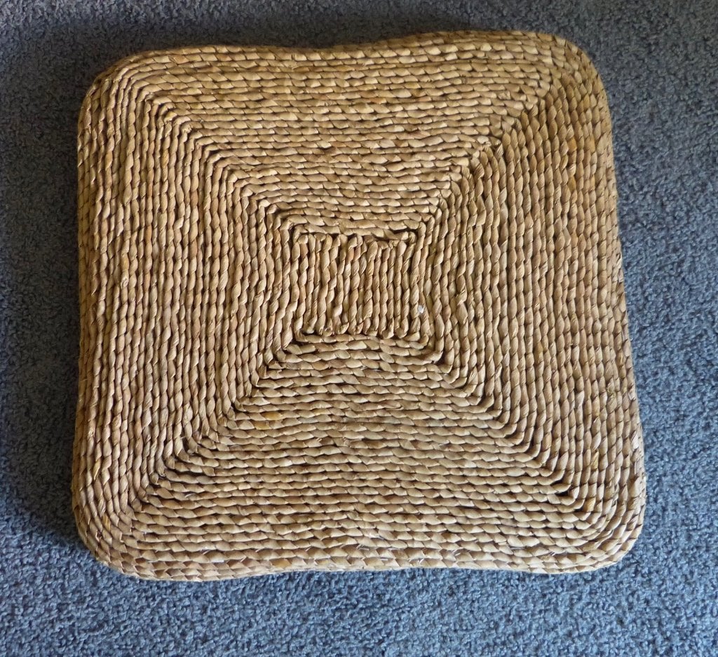 rieten (zit)kussen, Ophalen of Verzenden