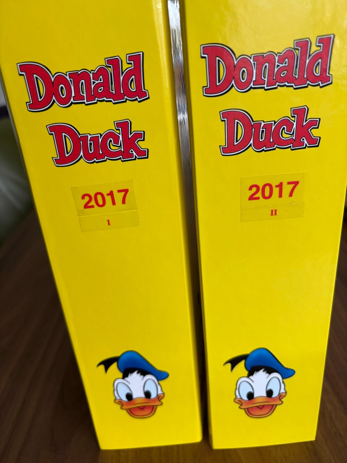 Donald Duck Jaargang 2017 in 2 verzamelbinders, Complete serie of reeks, Ophalen, Gelezen