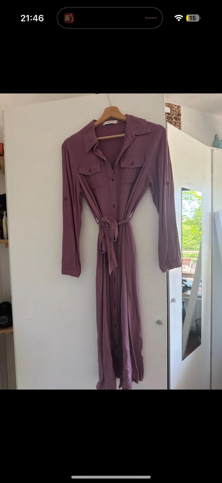 Paarse jurk My Jewellery, Kleding | Dames, Jurken, Paars, Ophalen of Verzenden, Zo goed als nieuw, Maat 36 (S)