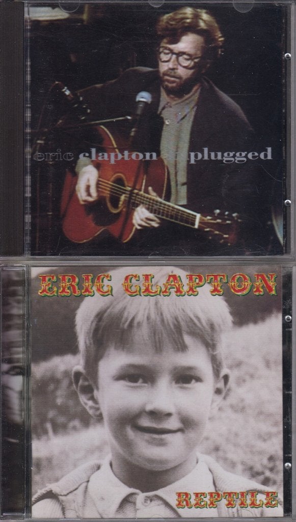 Eric Clapton - Unplugged + Reptile (HDCD), Verzenden, Zo goed als nieuw