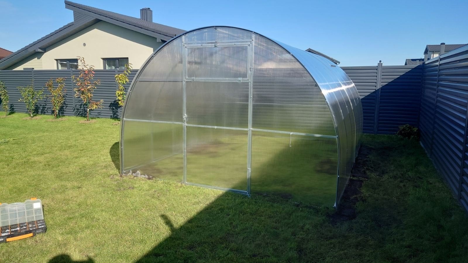 ‼️‼️‼️‼️Vindt alleen 1 complete set leuk.‼️‼️‼️, Tuin en Terras, Polycarbonaat, Ophalen of Verzenden, Aluminium, Kweekkas