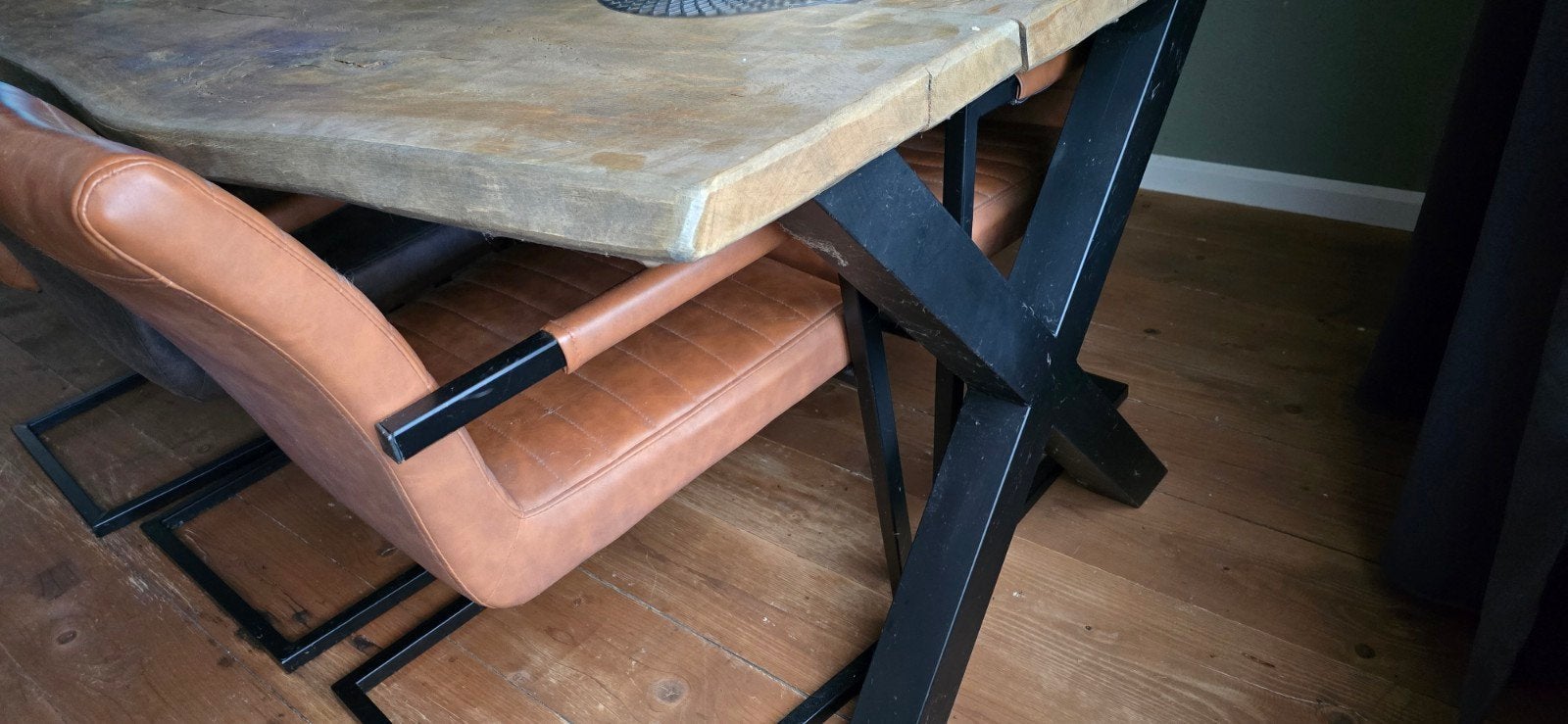 6 eetkamerstoelen, Ophalen, Zo goed als nieuw