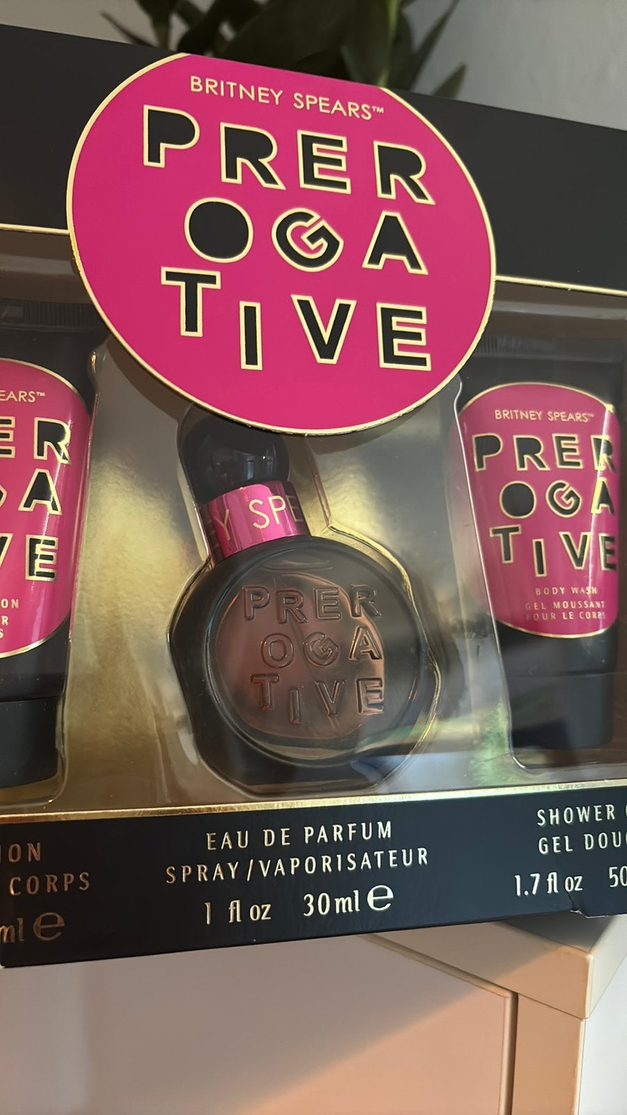 Britney Spears Prerogative 30 ml set, Sieraden, Tassen en Uiterlijk, Uiterlijk | Parfum, Zo goed als nieuw, Ophalen of Verzenden