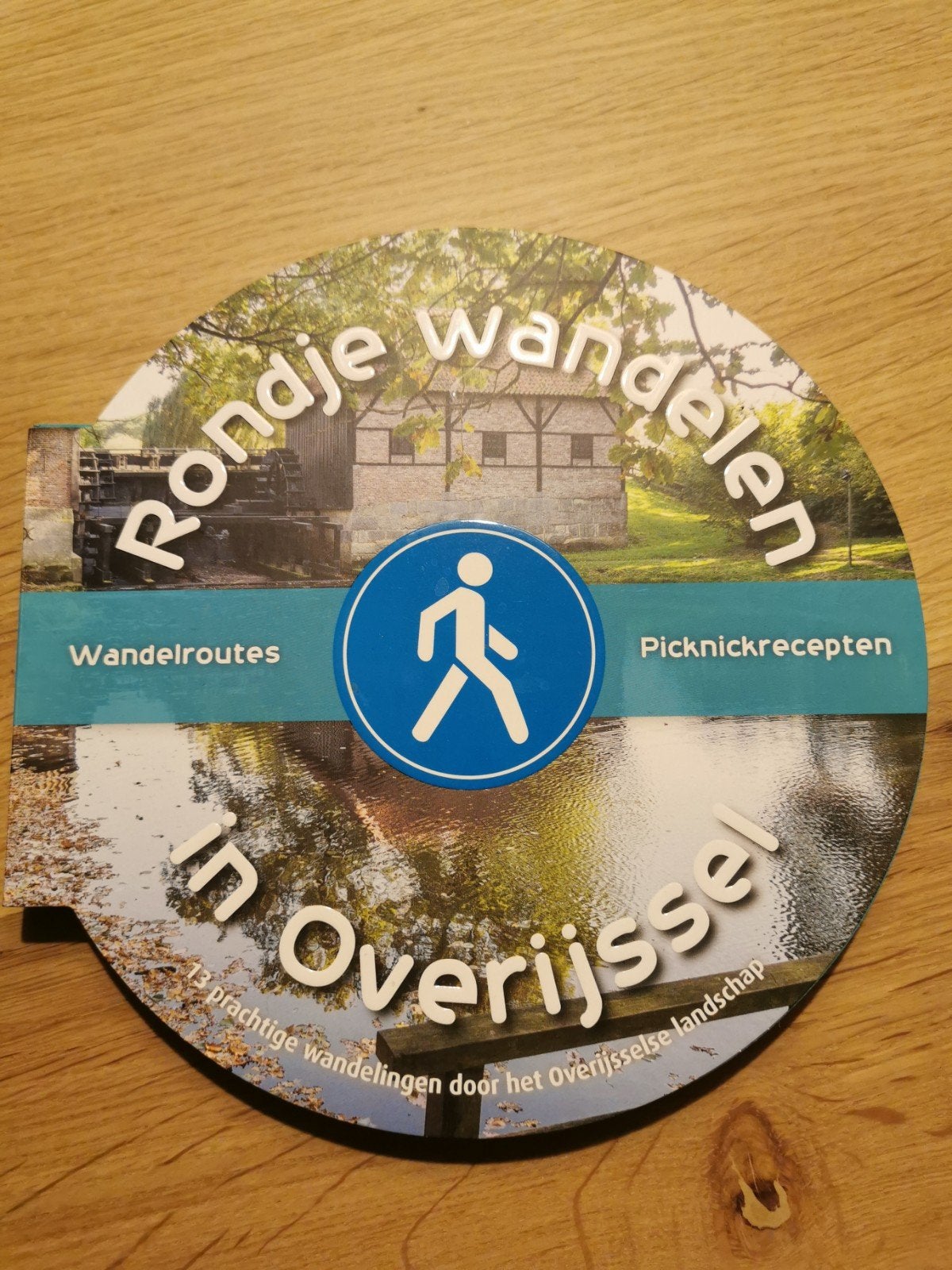 Rondje wandelen overijssel, Ophalen of Verzenden, Nieuw, Europa, Fiets- of Wandelgids