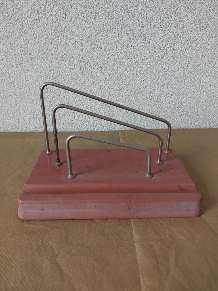 Vintage Helit brievenhouder / posthouder / servethouder, Antiek en Kunst, Ophalen of Verzenden