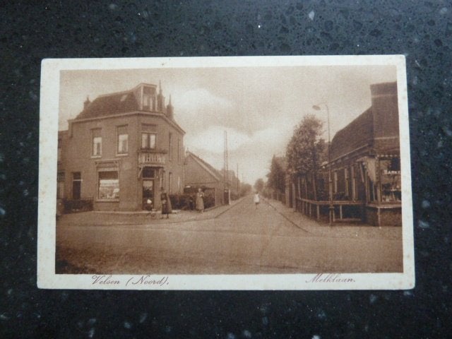 Velsen Noord circa 1925/30 Melklaan, Ophalen of Verzenden, 1920 tot 1940, Ongelopen, Noord-Holland