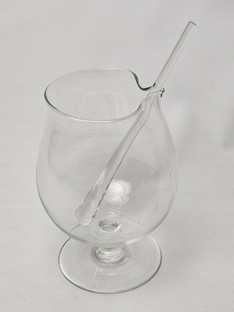# Cocktail Pitcher met menger, Gebruikt, Overige typen, Ophalen of Verzenden, Glas