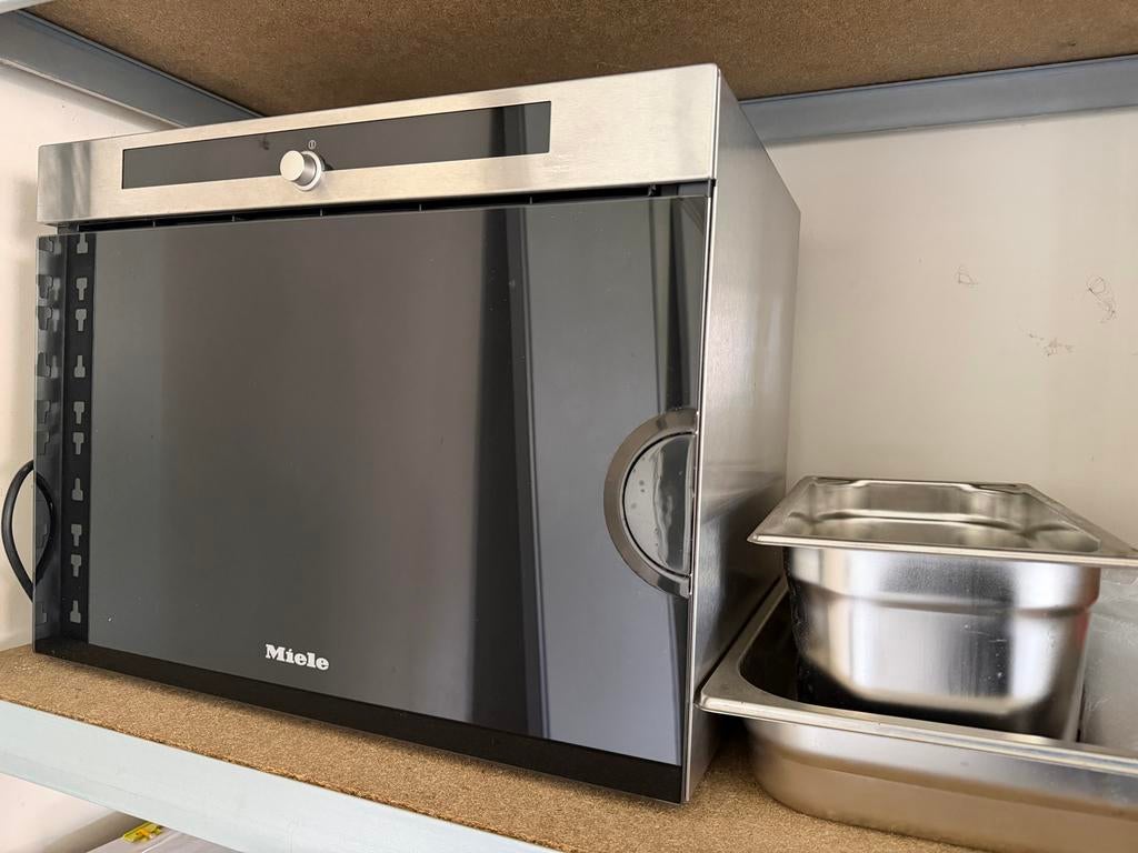 Miele DG 1050 Stoomoven - Zo goed als nieuw, Witgoed en Apparatuur, Ovens, Oven, Inbouw, Ophalen, 45 tot 60 cm