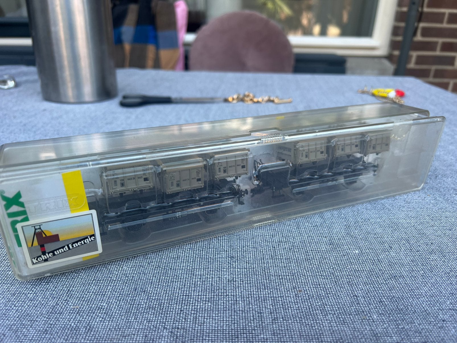 Trix 23958 H0 – DB containerwagenset “Kohle und Energie, Ophalen of Verzenden, Zo goed als nieuw