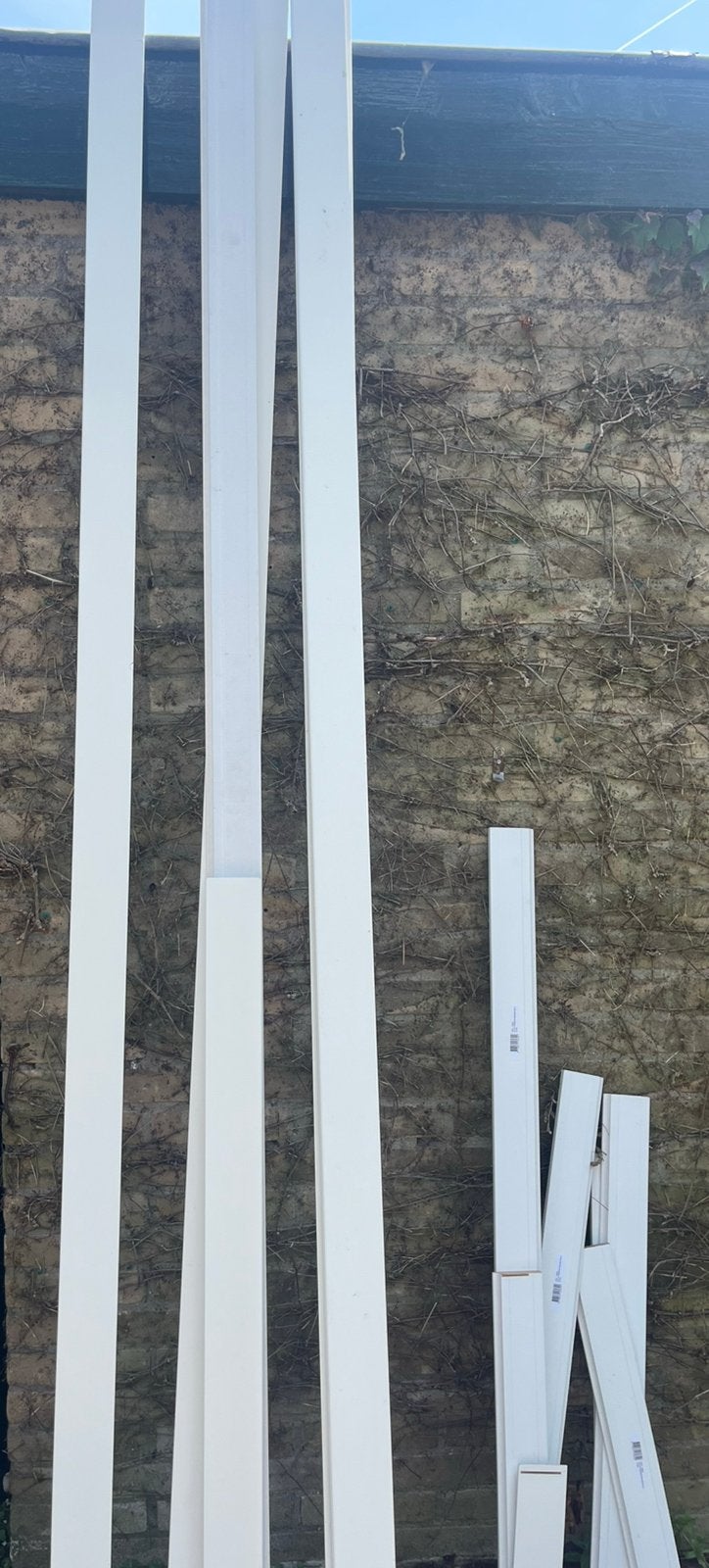 MDF hoge plinten 70x12 mm RAL 9010, Ophalen, Nieuw, Mdf, 200 tot 250 cm