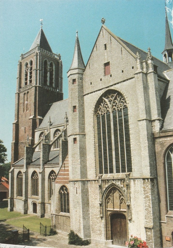 THOLEN Ned. Herv. Kerk, Verzamelen, Ansichtkaarten | Nederland, Gelopen, Zeeland, 1980 tot heden, Verzenden
