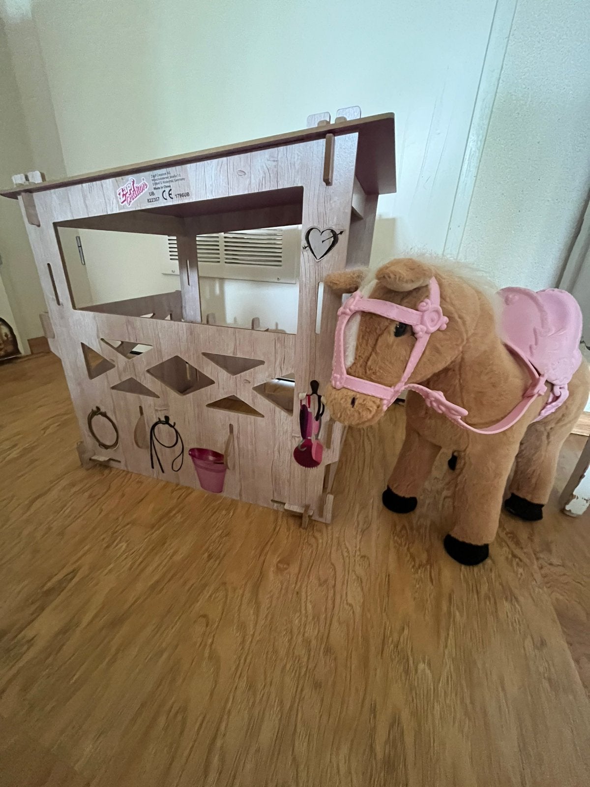 Zaph Creations Baby Born interactieve pony, Ophalen of Verzenden, Zo goed als nieuw, Overige soorten